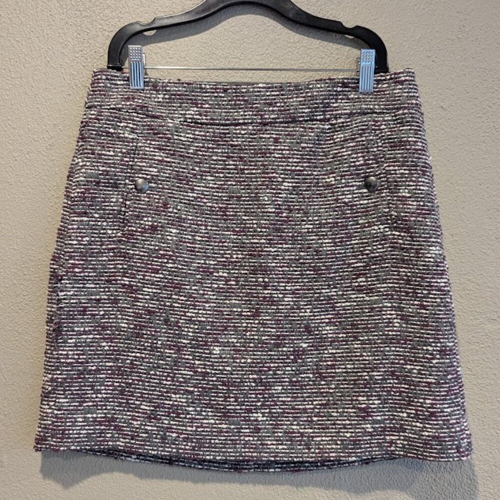 Ann Taylor Loft * Textured Pencil Skirt * Size 6